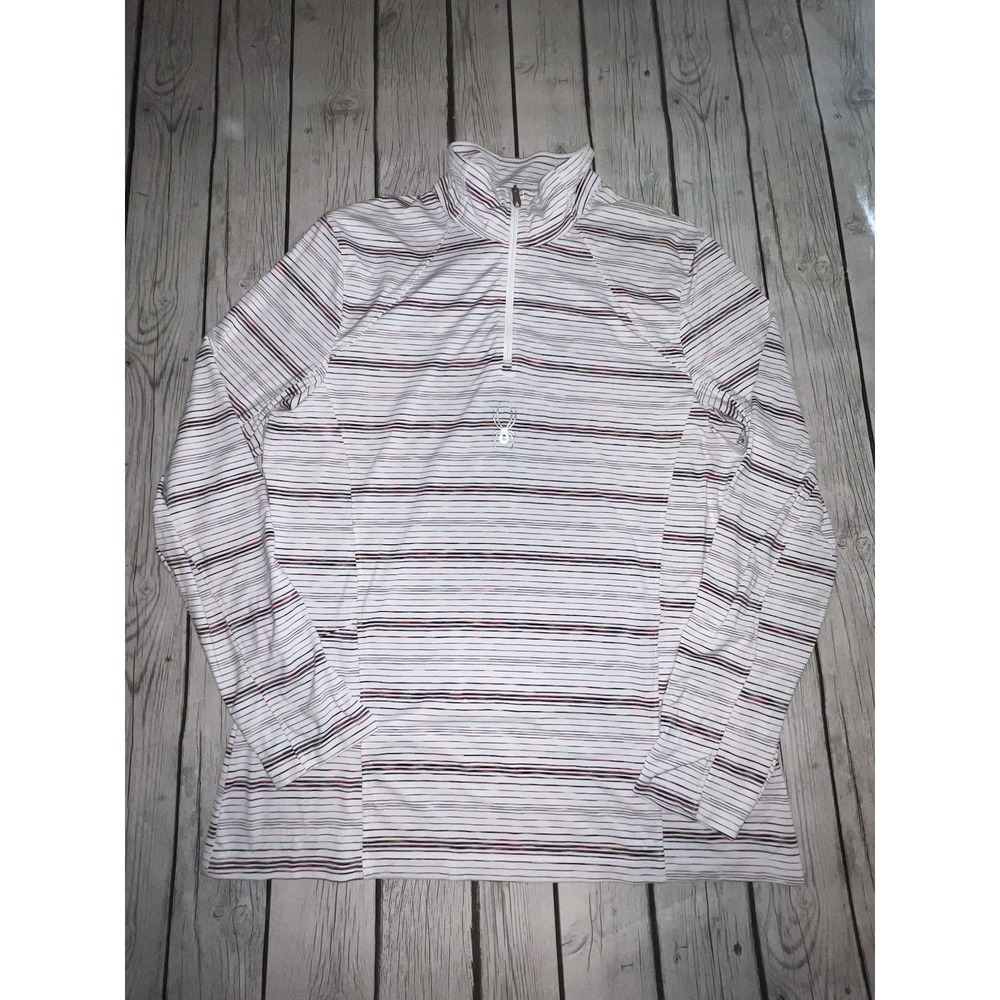 Spyder Active Women's 1/4 Zip Long Sleeve Athletic Top Size L